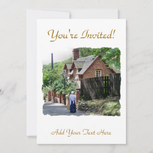 VICTORIAN ENGLAND INVITATION