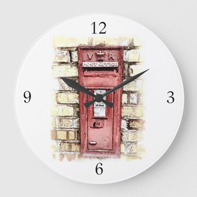 VICTORIAN ENGLAND LARGE CLOCK (Front)