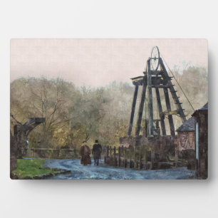 VICTORIAN ENGLAND PLAQUE