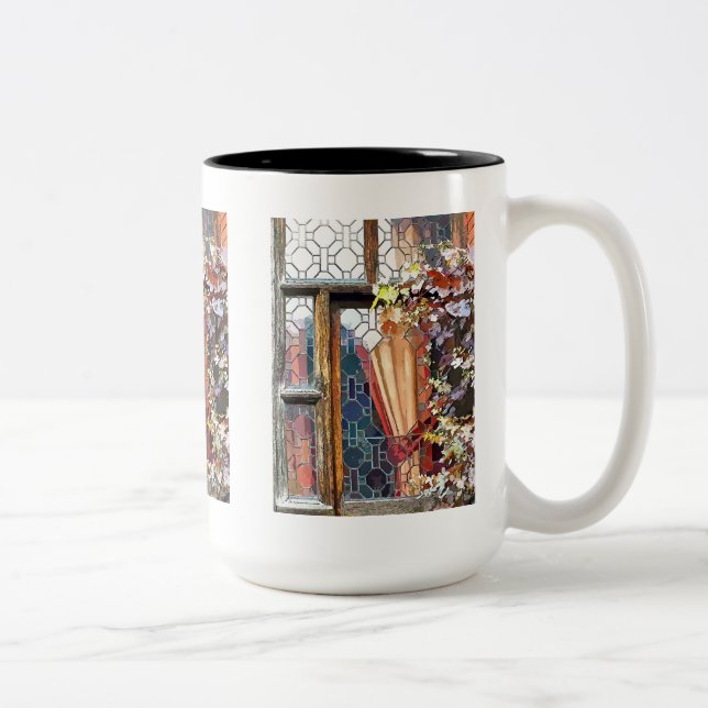 VICTORIAN ENGLAND Two-Tone COFFEE MUG (Right)