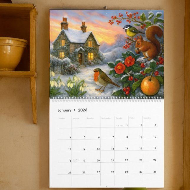 Victorian Era Cottages & Gardens Calendar (Creator Uploaded)