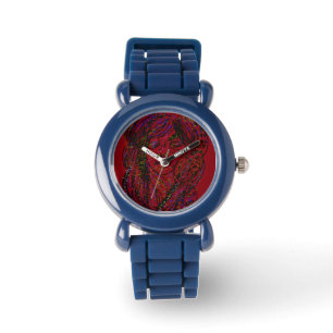 Victorian Era Dreamer Girl Blue Watch