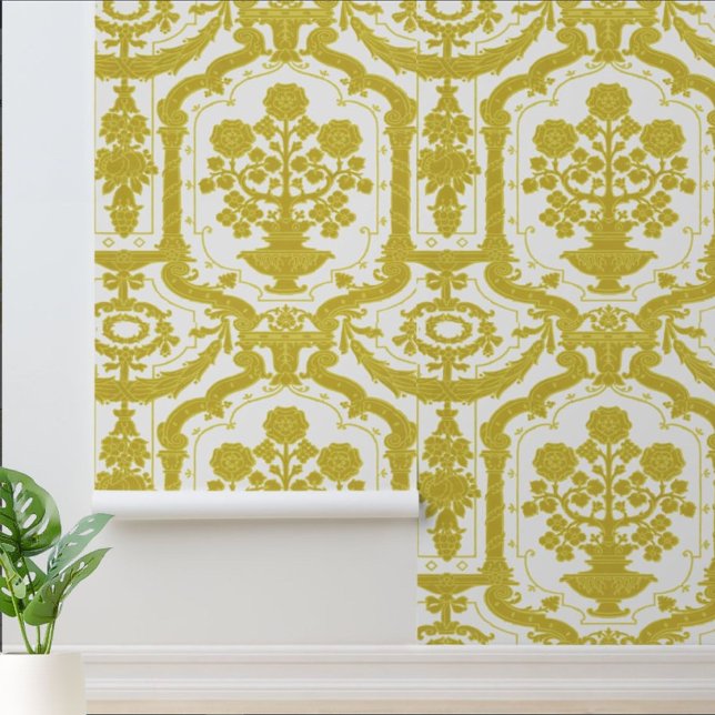 Victorian Era Floral Urn Pattern by Walter Crane Wallpaper (Creator Uploaded)