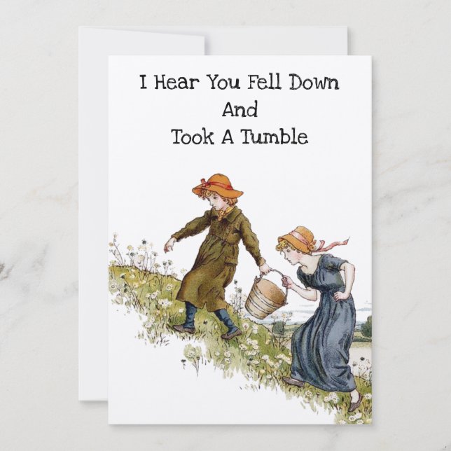 Victorian Era Jack & Jill by Kate Greenaway (Front)