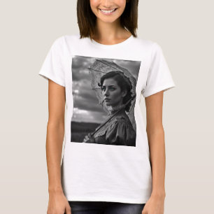 Victorian Era Model Portrait T-Shirt