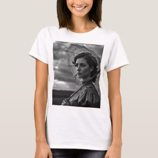 Victorian Era Model Portrait T-Shirt