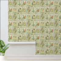 Victorian Era Nursery Rhyme Pattern Walter Crane