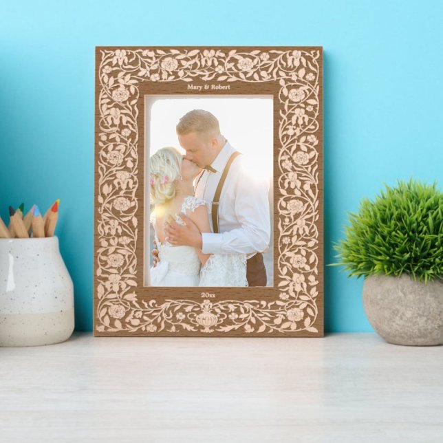 Victorian Era Rose Floral Vine Border Etched Frames (Creator Uploaded)