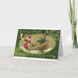 Victorian Erin Go Bragh St. Patrick's Day Card
