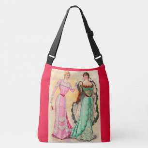 Victorian evening wear crossbody bag