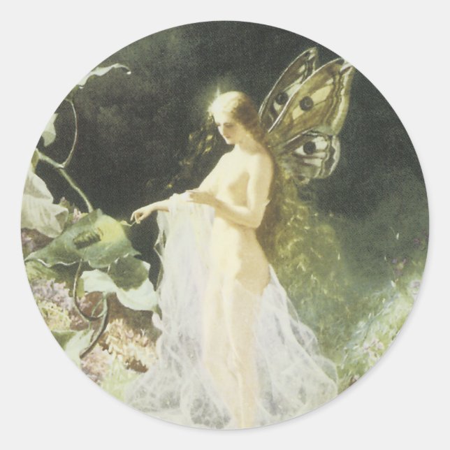 Victorian Faerie Sticker (Front)
