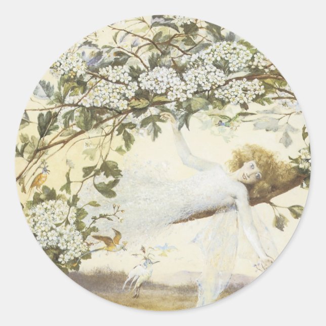 Victorian Faerie Sticker - Baby Fae (Front)