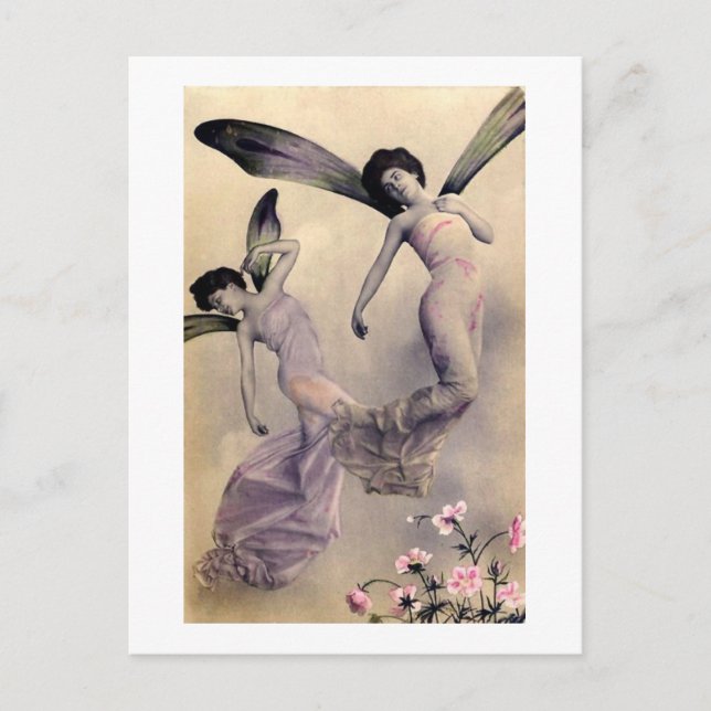 Victorian Fairies Postcard (Front)