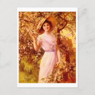 Victorian Fashion, Vintage Style Postcard