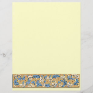 Victorian Feathers Border Flyer