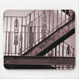 Victorian Fire Escape Mouse Pad