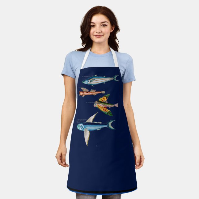 Victorian Fish Apron (Worn)