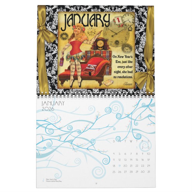 Victorian Floozies Calendar 2011 (Jan 2026)