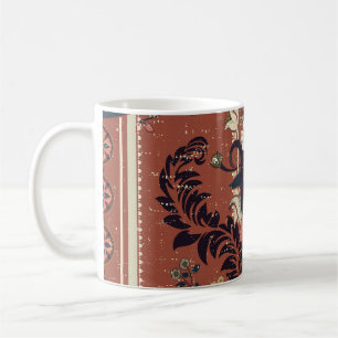 Victorian Floral Bouquet: Ornate Vintage Pattern Coffee Mug