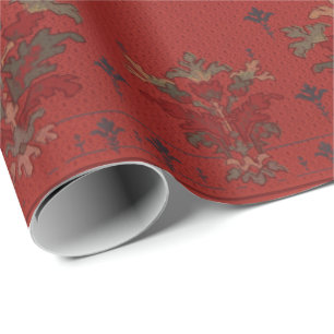 Victorian floral elegant Arts and crafts wallpaper Wrapping Paper