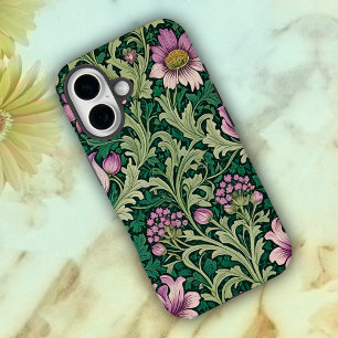Victorian Floral Wallpaper  iPhone 16 Case