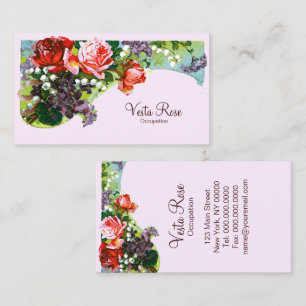 Victorian Flowers ~ Business Cards