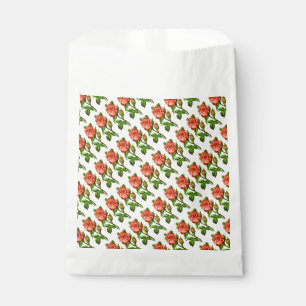 Victorian Flowers English Rose Garden Tea Party Favour Bag