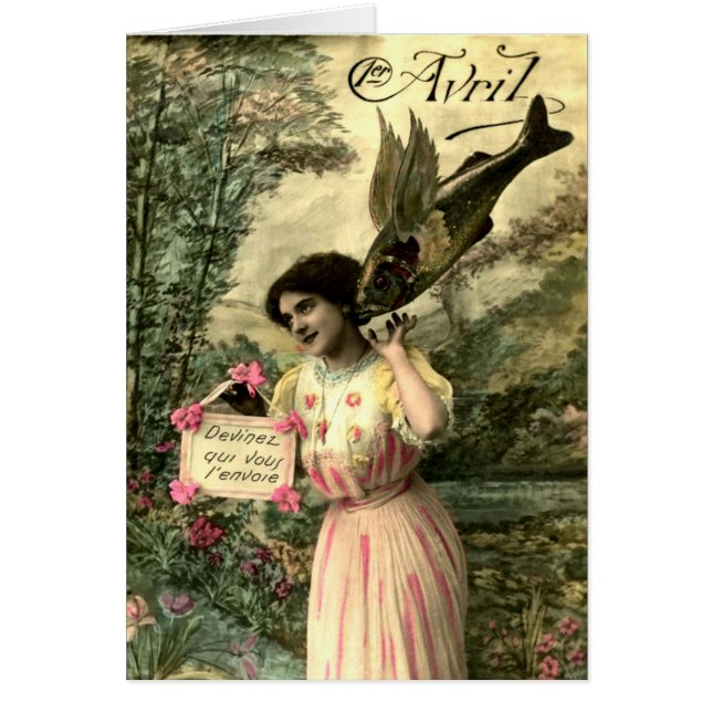 Victorian Flying Fish Card (Front)