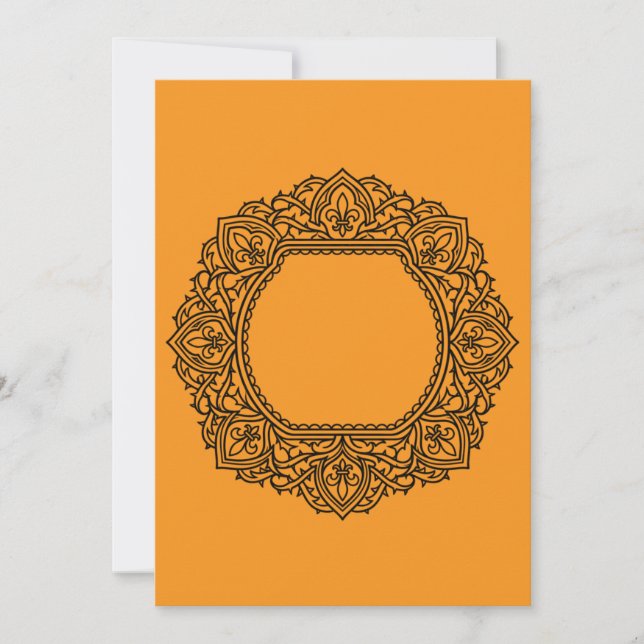 Victorian Frame Invitation (Front)