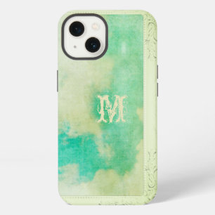 Victorian frame sky and clouds painting elegant iPhone 13 case