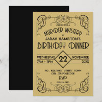 Victorian Framed Era, Murder Mystery Birthday