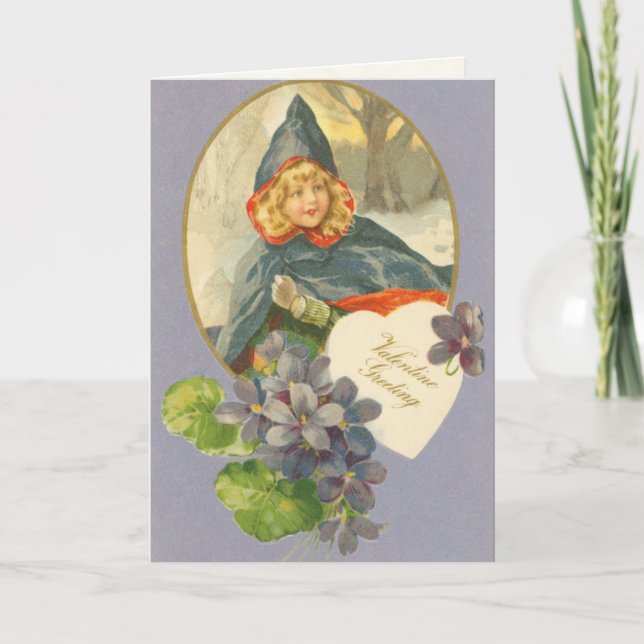 Victorian Friend's Valentine's Day Card (Front)