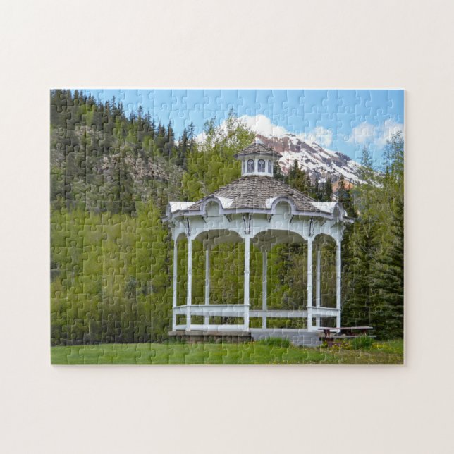 Victorian Gazebo, Silverton, Colorado Jigsaw Puzzl Puzzle (Horizontal)