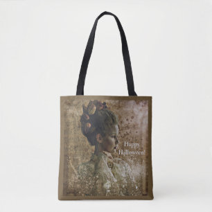 Victorian Ghost Lady-in-Waiting Tote Bag