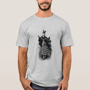 Victorian Girl in Bat Costume I T-Shirt