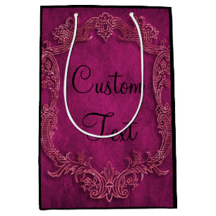 Victorian Goth Custom Personalised Gift Bag