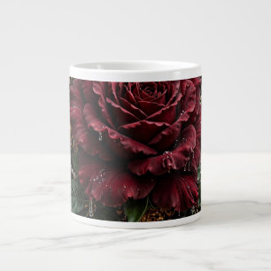 Victorian Gothic Floral  Large Coffee Mug