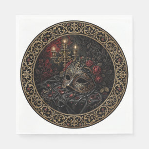 Victorian Gothic Masquerade Napkins