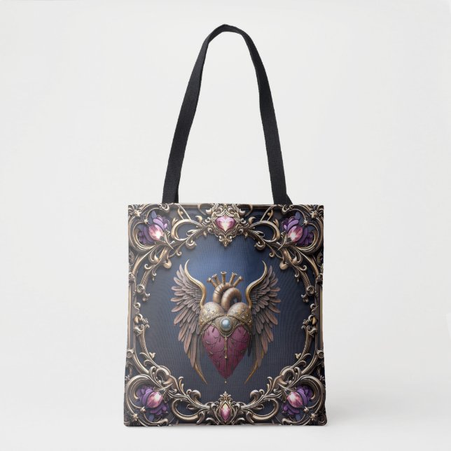 Victorian Gothic Wedding Collection Tote Bag (Front)