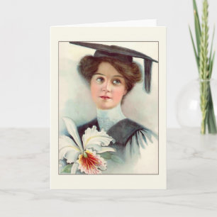 Victorian Graduation Greeting Card