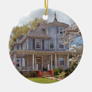 Victorian - Grannies House Ceramic Tree Decoration
