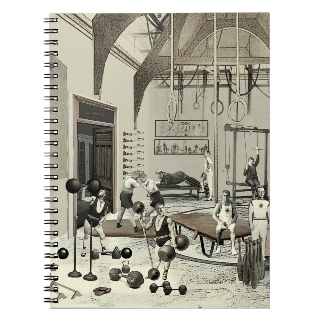 Victorian Gym Notebook (Front)
