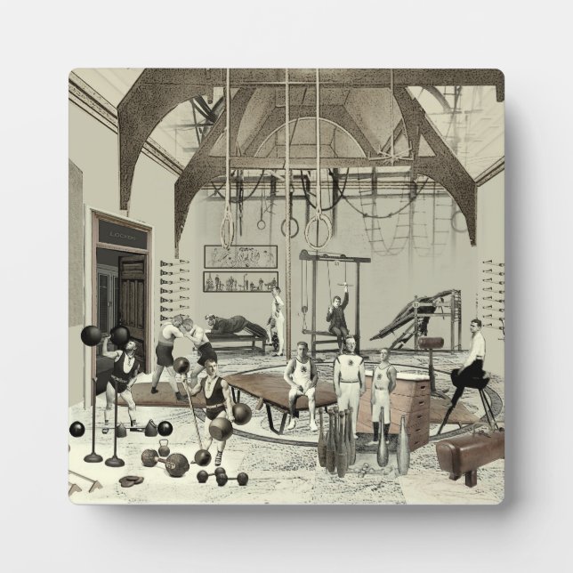 Victorian Gym Plaque (Front)