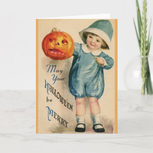 Victorian Halloween Greeting Card