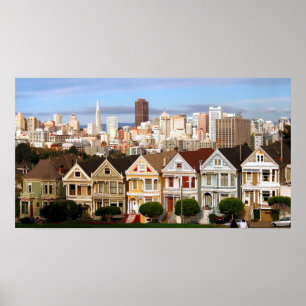 VICTORIAN HOMES of SAN FRANCISCO Poster