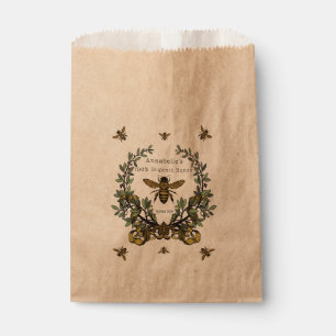 Victorian Honey Label Personalise Favour Bag