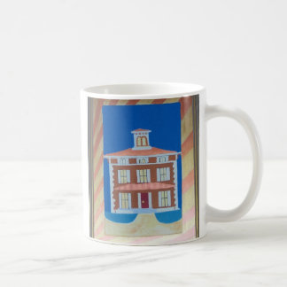victorian house coffee mug