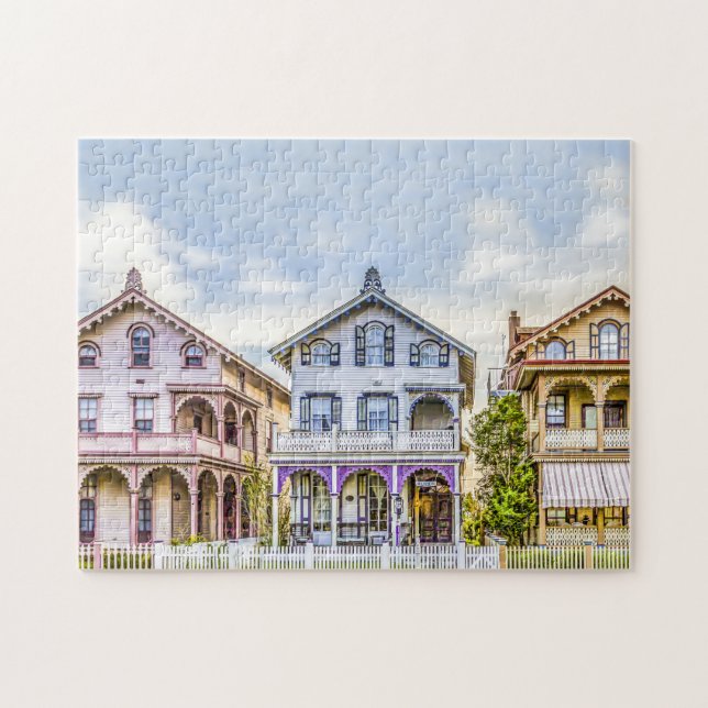 Victorian House Row Puzzle (Horizontal)