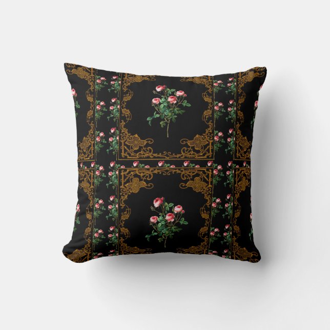 Victorian II Lasher's Rose Cushion (Front)