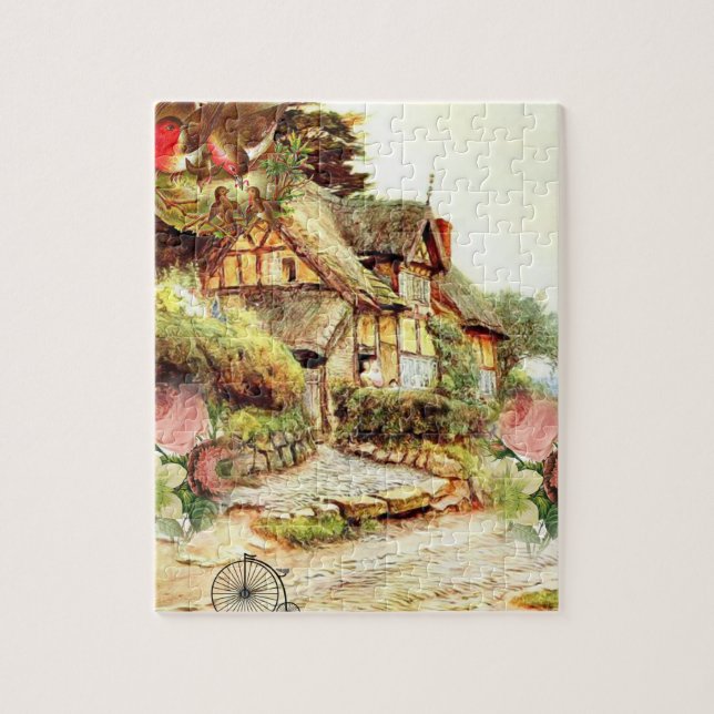 Victorian Jigsaw Puzzle (Vertical)